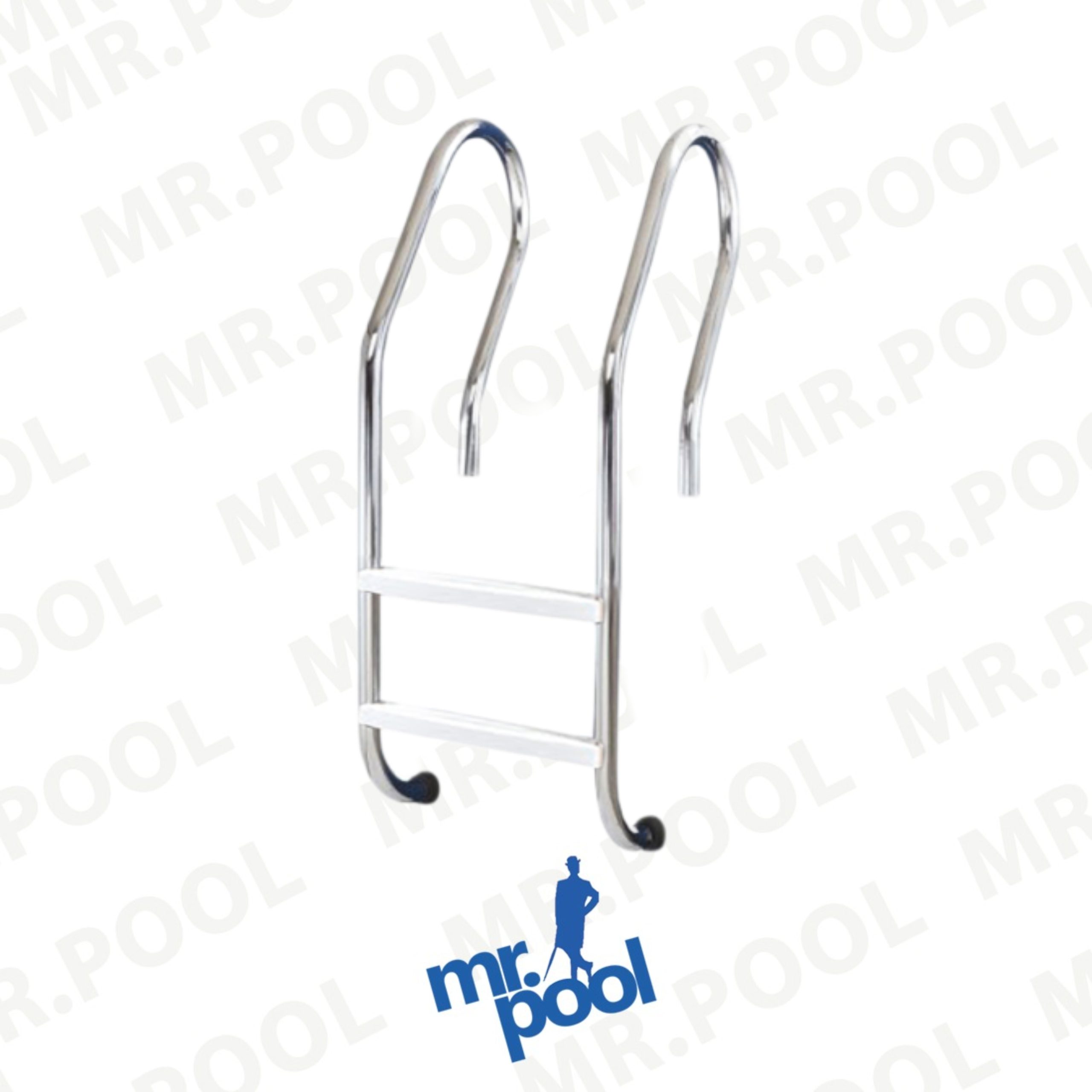 InShot_20240512_142318041 نردبان استخری دو پله استیل-پلاستیک کلاب - Image 1