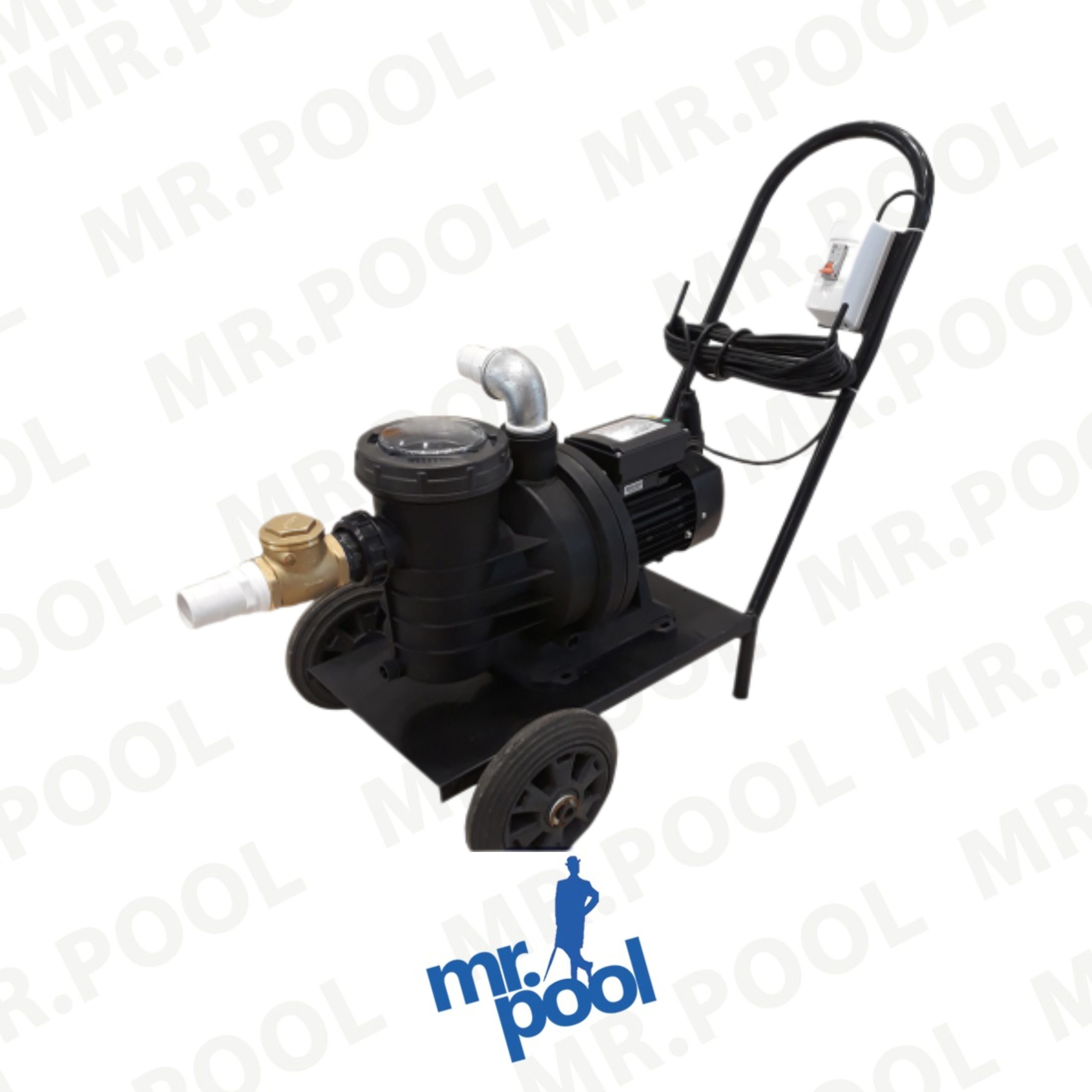 InShot_20240513_130727778 جاروی دستی استخر با پمپ RAIN200 - Image 1